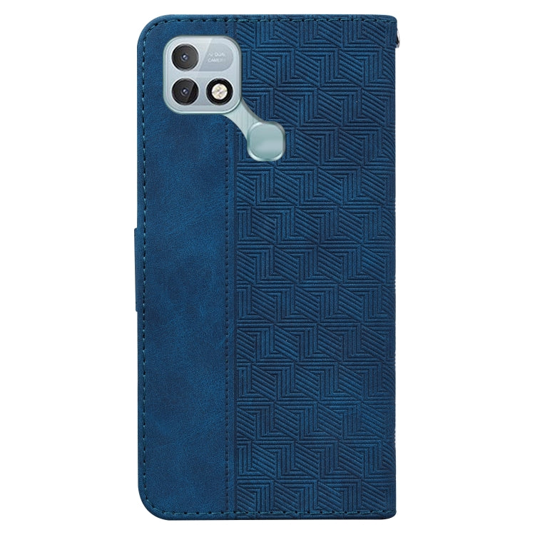 For Infinix Hot 10i / Smart 5 Pro X659B / PR652B / S658E Geometric Embossed Leather Phone Case