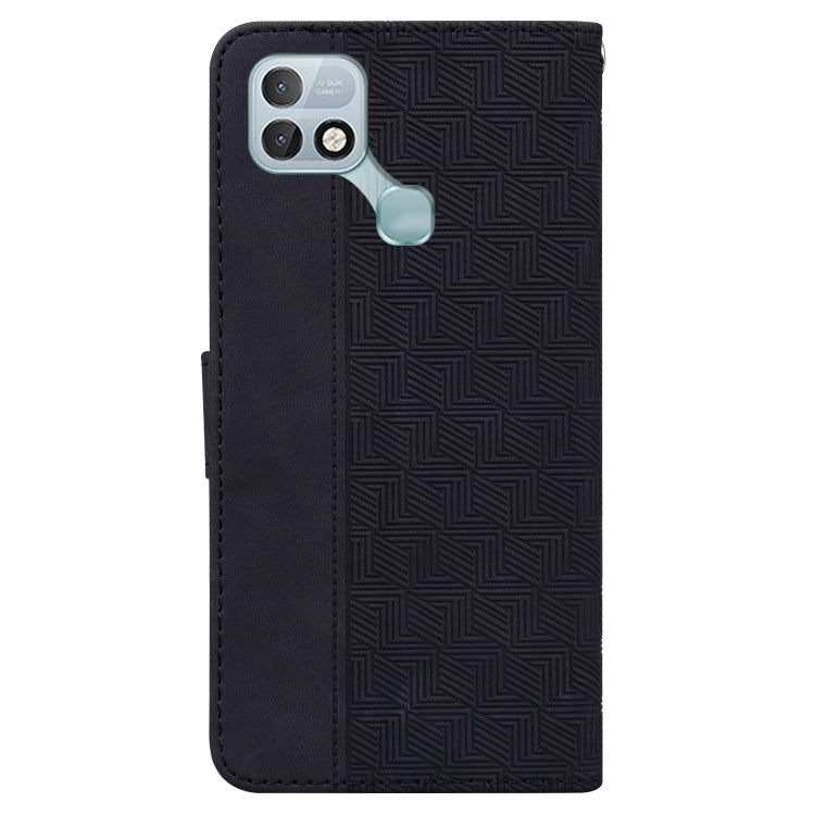 For Infinix Hot 10i / Smart 5 Pro X659B / PR652B / S658E Geometric Embossed Leather Phone Case
