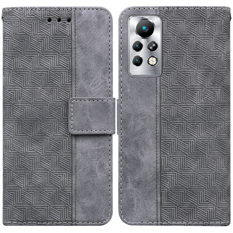 For Infinix Note 11 Pro / Note 11s Geometric Embossed Leather Phone Case