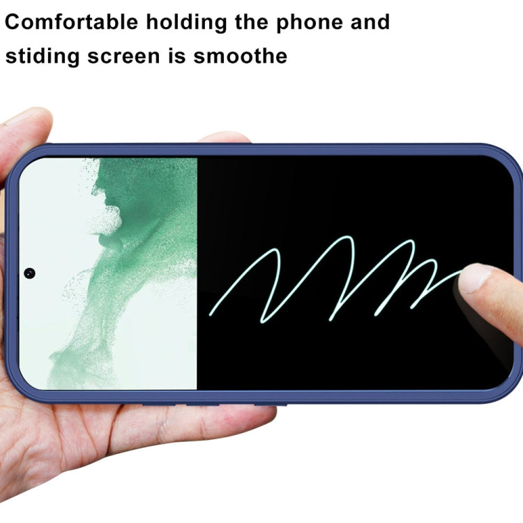 For Samsung Galaxy S22+ 5G Imitation Liquid Silicone 360 Full Body Phone Case