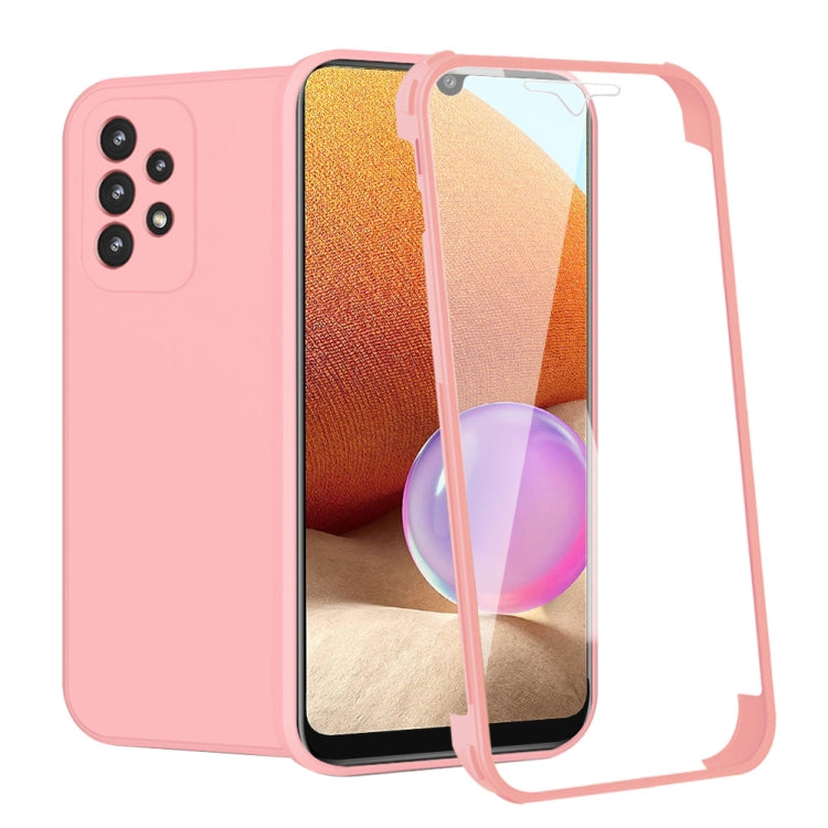 For Samsung Galaxy A32 4G Imitation Liquid Silicone 360 Full Body Phone Case