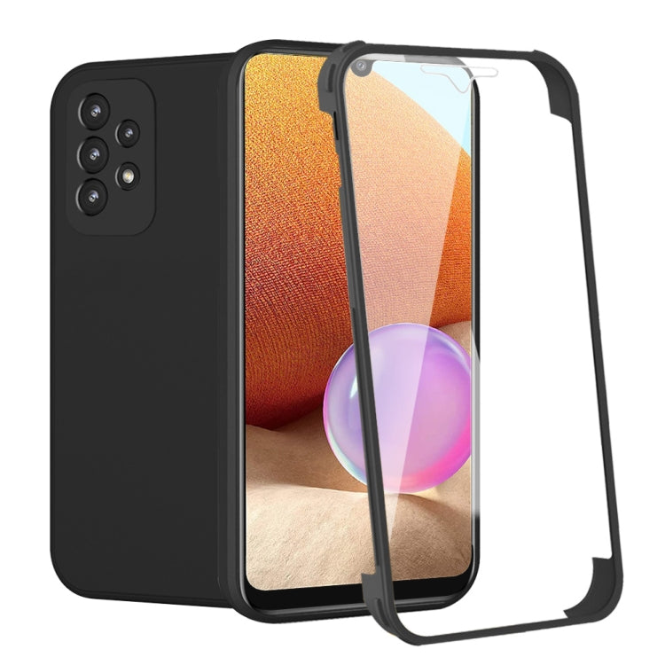 For Samsung Galaxy A32 5G Imitation Liquid Silicone 360 Full Body Phone Case