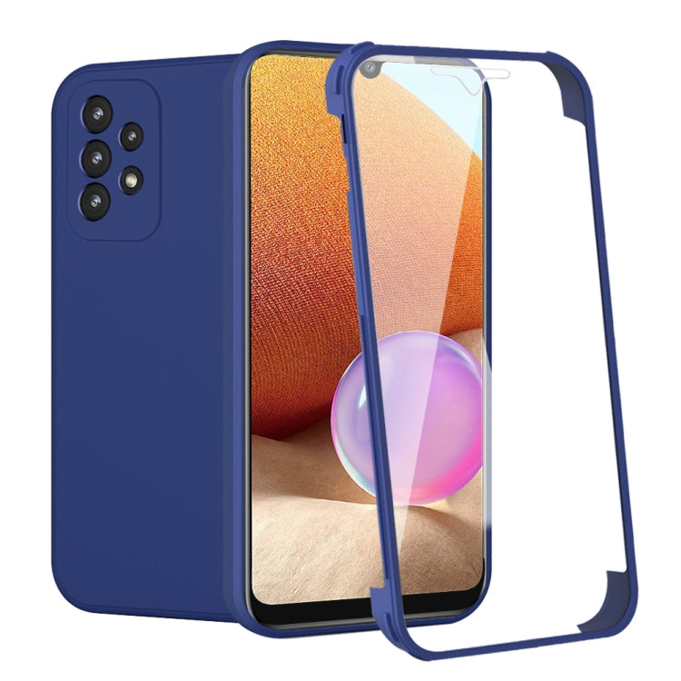 For Samsung Galaxy A32 5G Imitation Liquid Silicone 360 Full Body Phone Case