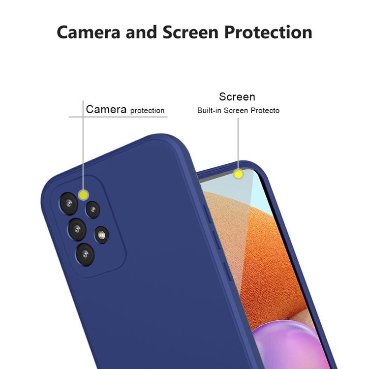 For Samsung Galaxy A32 5G Imitation Liquid Silicone 360 Full Body Phone Case