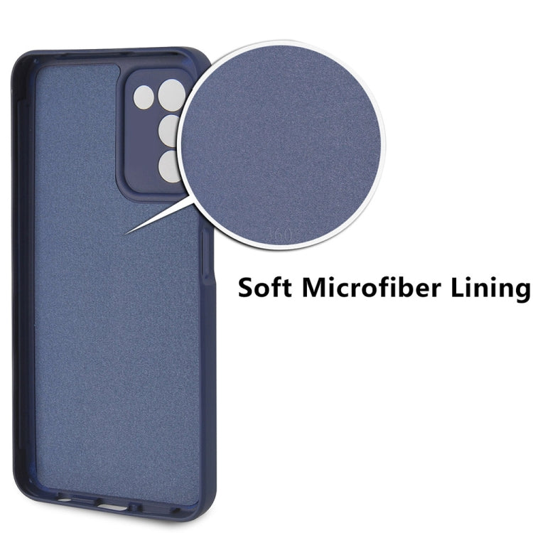 For Samsung Galaxy A03s 164.2mm Imitation Liquid Silicone 360 Full Body Phone Case