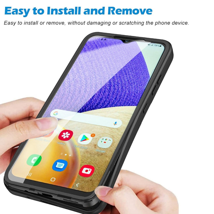 For Samsung Galaxy A52 5G / 4G / A52S Imitation Liquid Silicone 360 Full Body Phone Case