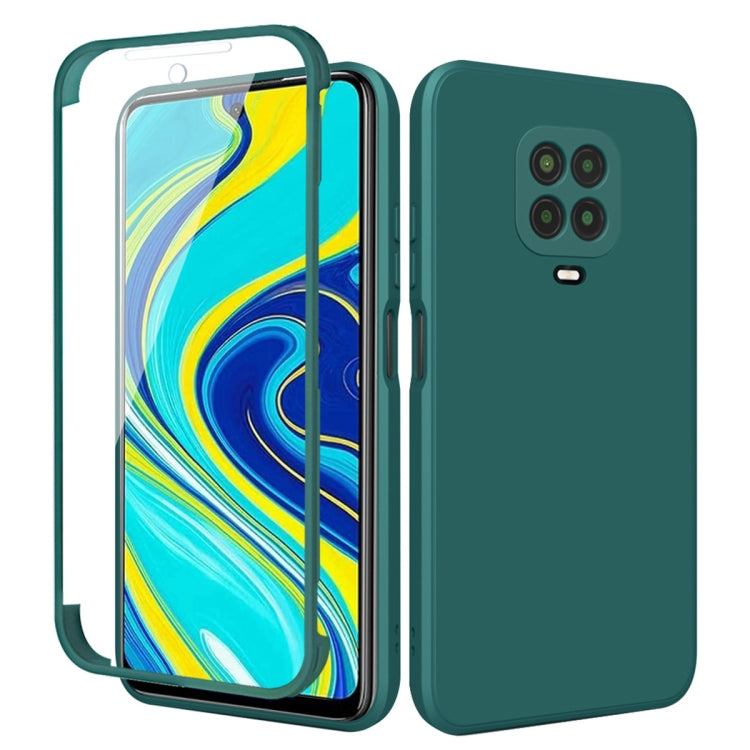 For Xiaomi Redmi Note 9S / Note 9 Pro Imitation Liquid Silicone 360 Full Body Phone Case