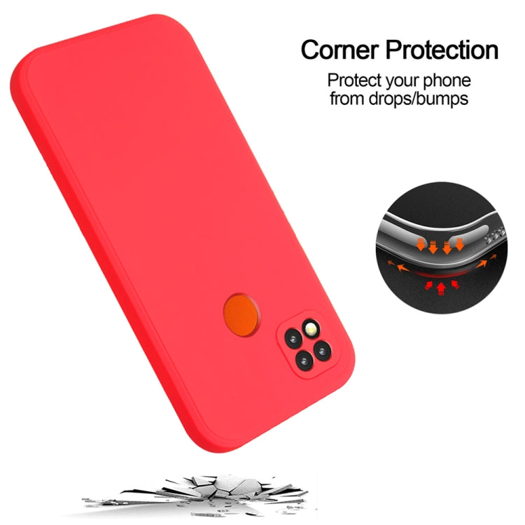 For Xiaomi Redmi 9C Imitation Liquid Silicone 360 Full Body Phone Case