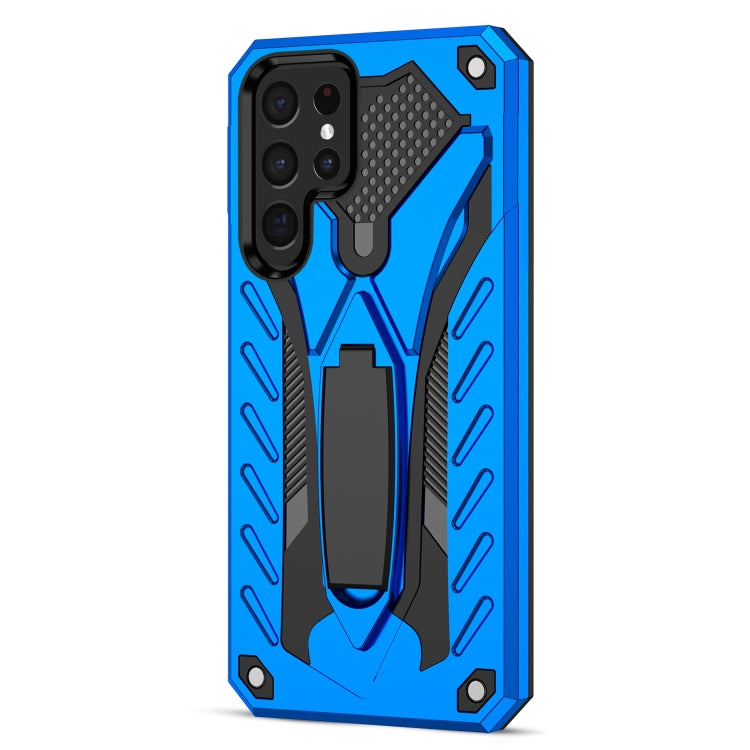 For Samsung Galaxy S22 Ultra 5G Shockproof TPU + PC Phone Case