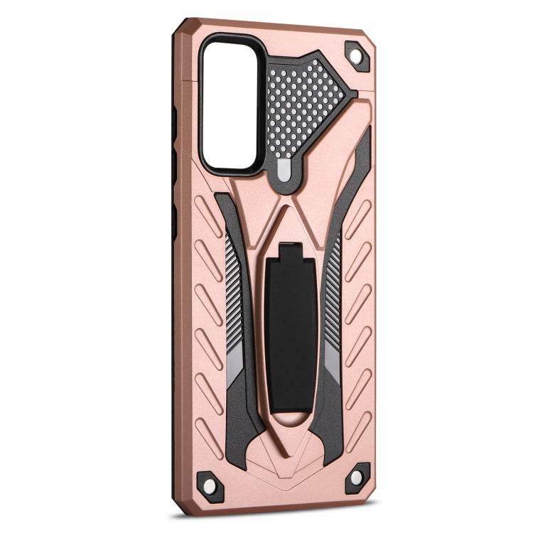 For Samsung Galaxy S21 FE 5G Shockproof TPU + PC Phone Case
