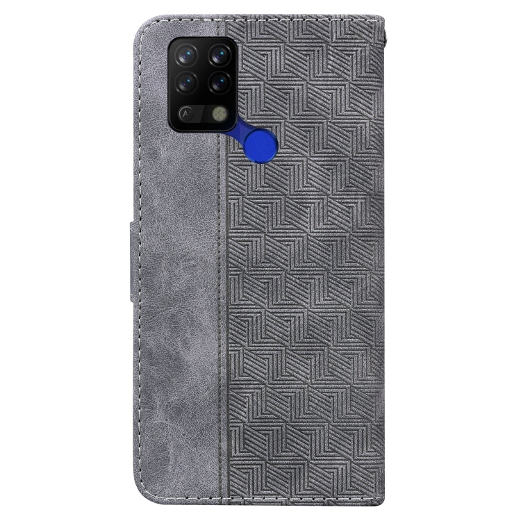 For Tecno Pova LD7 Geometric Embossed Leather Phone Case