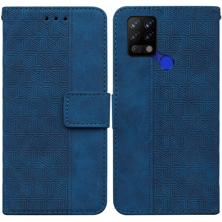 For Tecno Pova LD7 Geometric Embossed Leather Phone Case