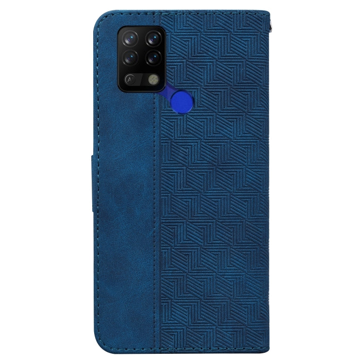 For Tecno Pova LD7 Geometric Embossed Leather Phone Case
