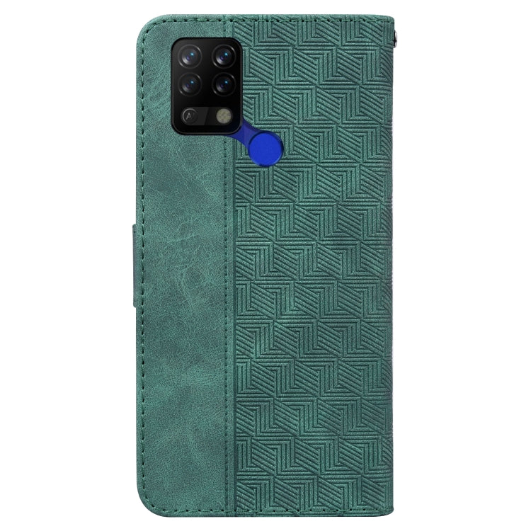 For Tecno Pova LD7 Geometric Embossed Leather Phone Case