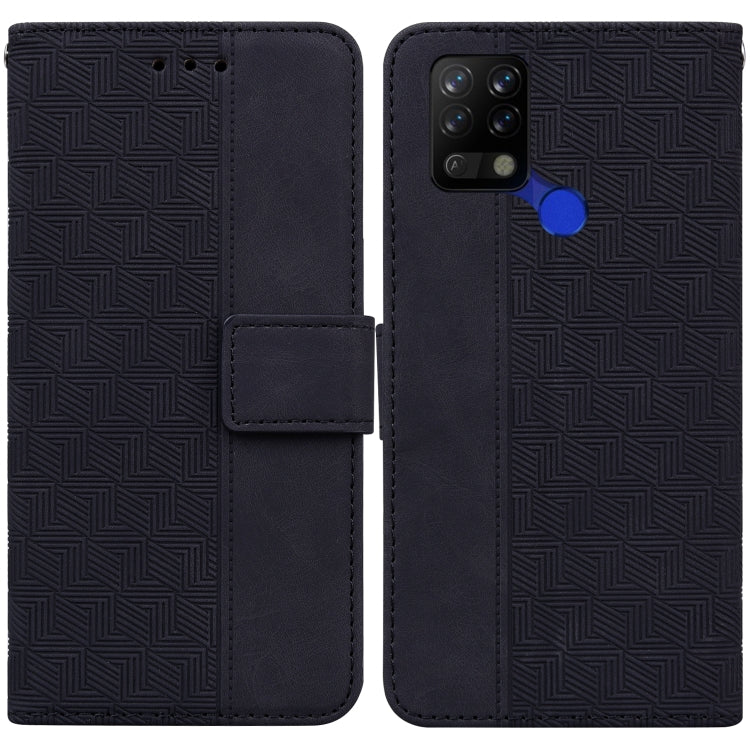 For Tecno Pova LD7 Geometric Embossed Leather Phone Case