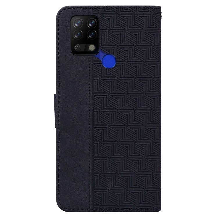 For Tecno Pova LD7 Geometric Embossed Leather Phone Case