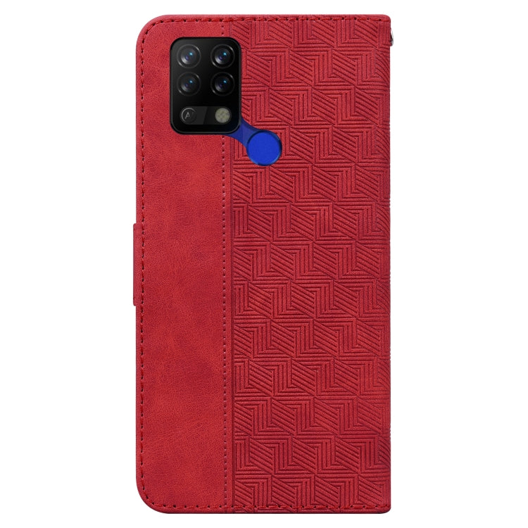 For Tecno Pova LD7 Geometric Embossed Leather Phone Case