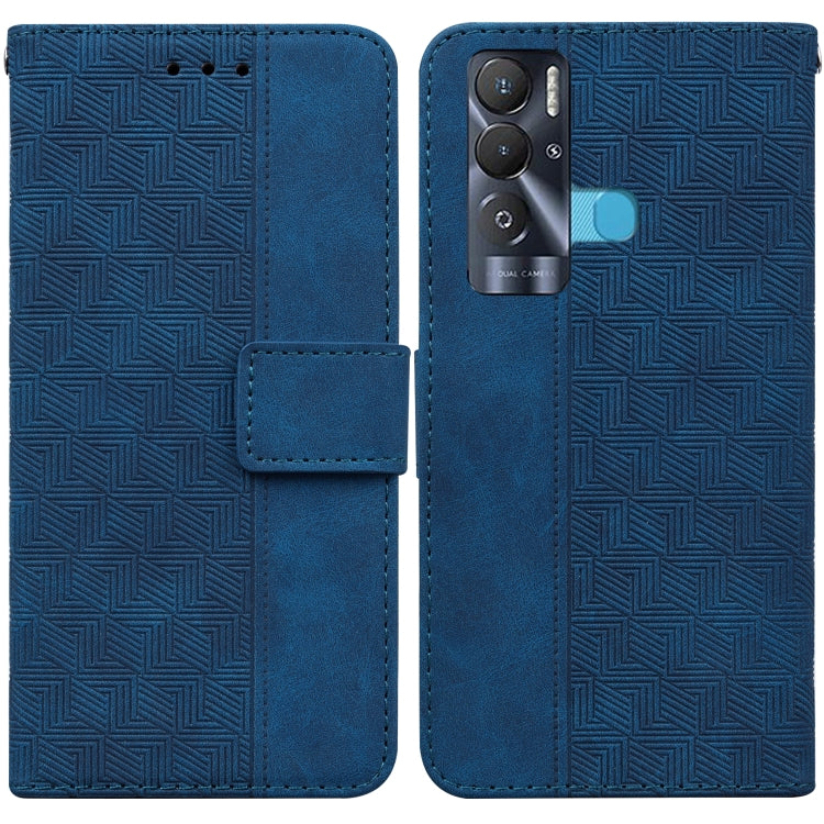 For Tecno Pova Neo LE6 Geometric Embossed Leather Phone Case