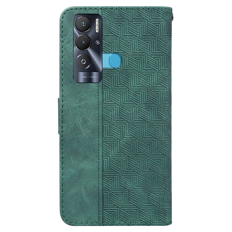 For Tecno Pova Neo LE6 Geometric Embossed Leather Phone Case