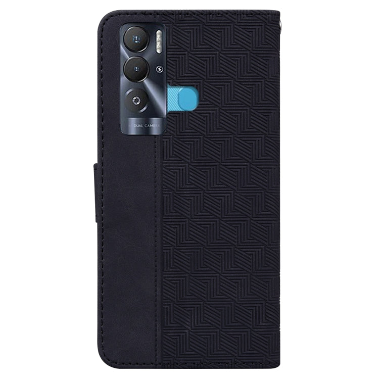 For Tecno Pova Neo LE6 Geometric Embossed Leather Phone Case