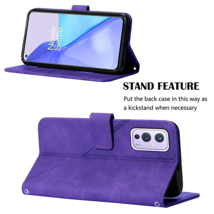 For OnePlus 9 EU / US Version Crossbody 3D Embossed Flip Leather Phone Case