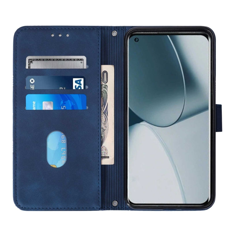 For OnePlus 10 Pro 5G Crossbody 3D Embossed Flip Leather Phone Case