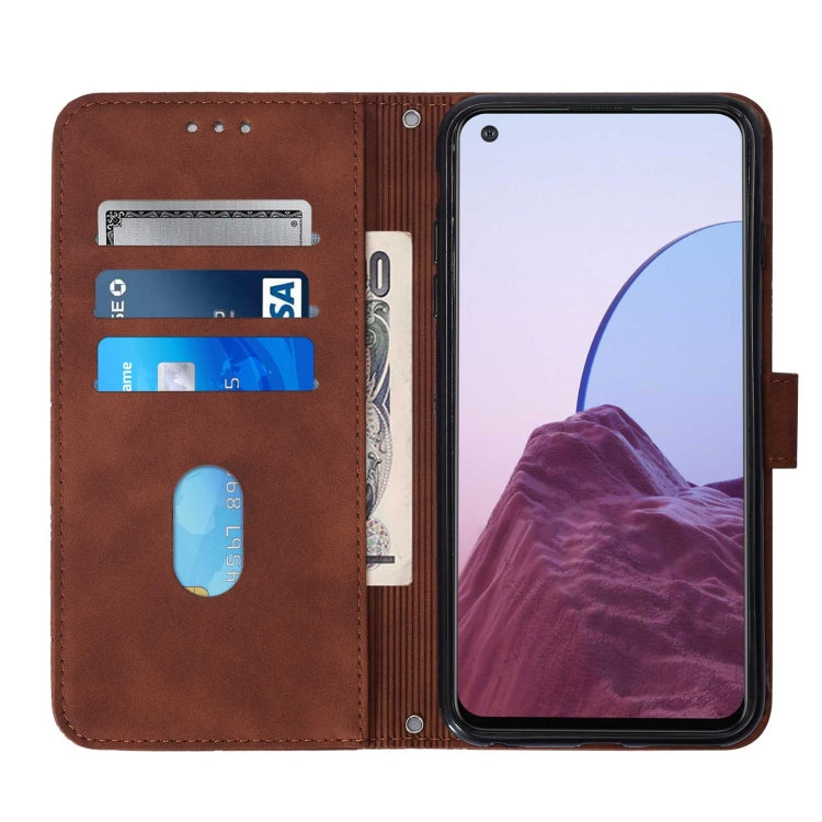 For OnePlus Nord N20 5G Crossbody 3D Embossed Flip Leather Phone Case