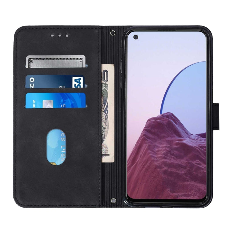 For OnePlus Nord N20 5G Crossbody 3D Embossed Flip Leather Phone Case