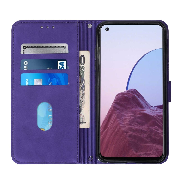 For OnePlus Nord N20 5G Crossbody 3D Embossed Flip Leather Phone Case