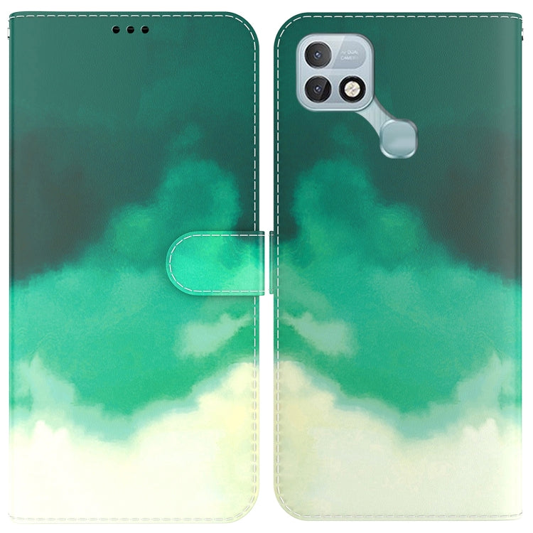 For Infinix Hot 10i / Smart 5 Pro X659B / PR652B / S658E Watercolor Pattern Horizontal Flip Leather Phone Case