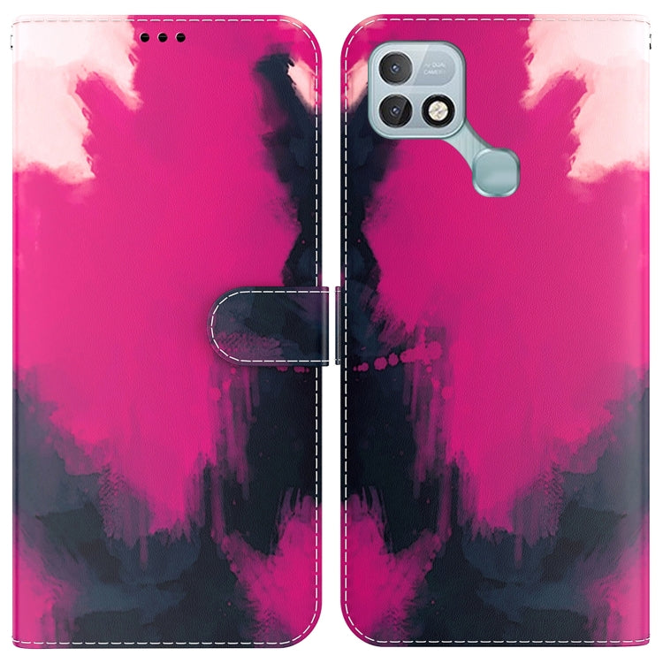 For Infinix Hot 10i / Smart 5 Pro X659B / PR652B / S658E Watercolor Pattern Horizontal Flip Leather Phone Case