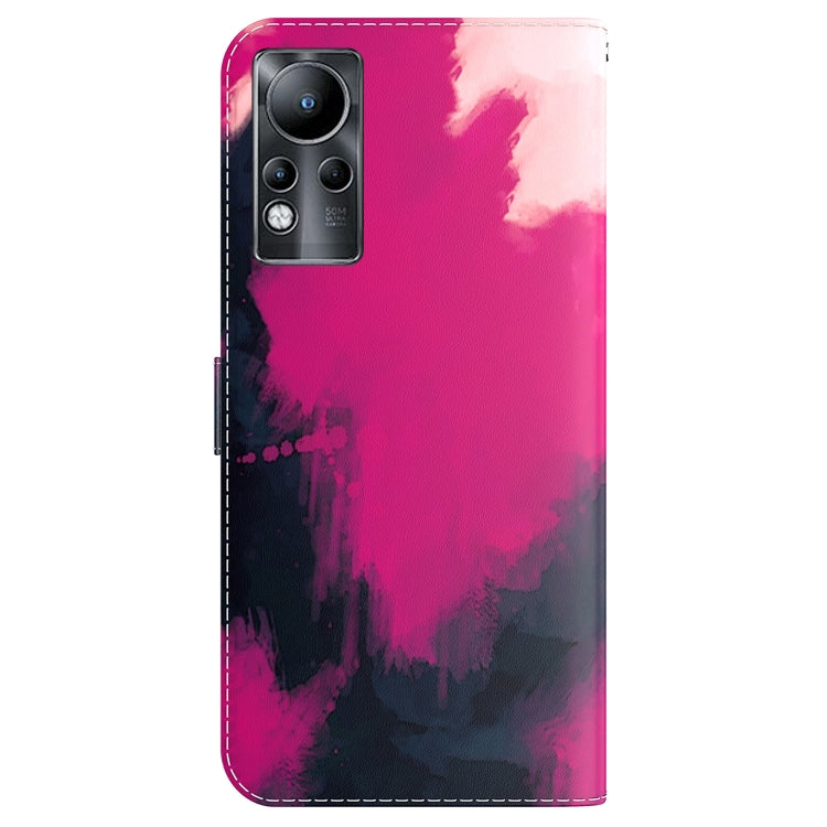 For Infinix Note 11 Watercolor Pattern Horizontal Flip Leather Phone Case