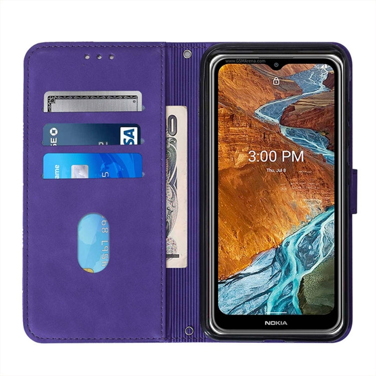 For Google Pixel 6a Crossbody 3D Embossed Flip Leather Phone Case