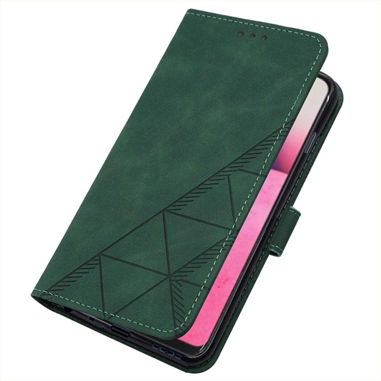 For Google Pixel 7 5G Crossbody 3D Embossed Flip Leather Phone Case