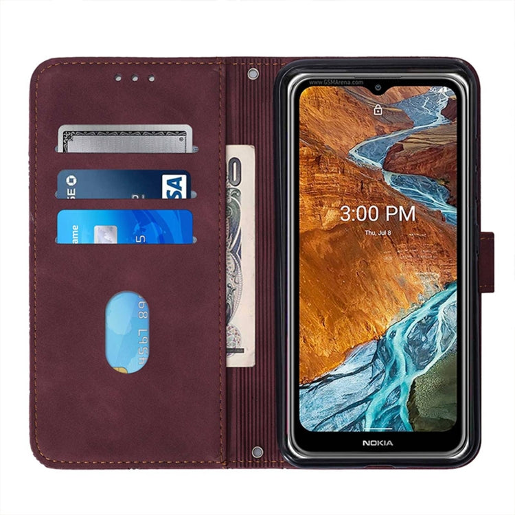 For Google Pixel 7 5G Crossbody 3D Embossed Flip Leather Phone Case
