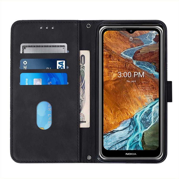 For Google Pixel 7 Pro 5G Crossbody 3D Embossed Flip Leather Phone Case