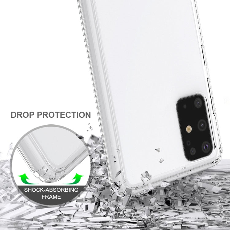 For Galaxy S20+ Scratchproof TPU + Acrylic Protective Case