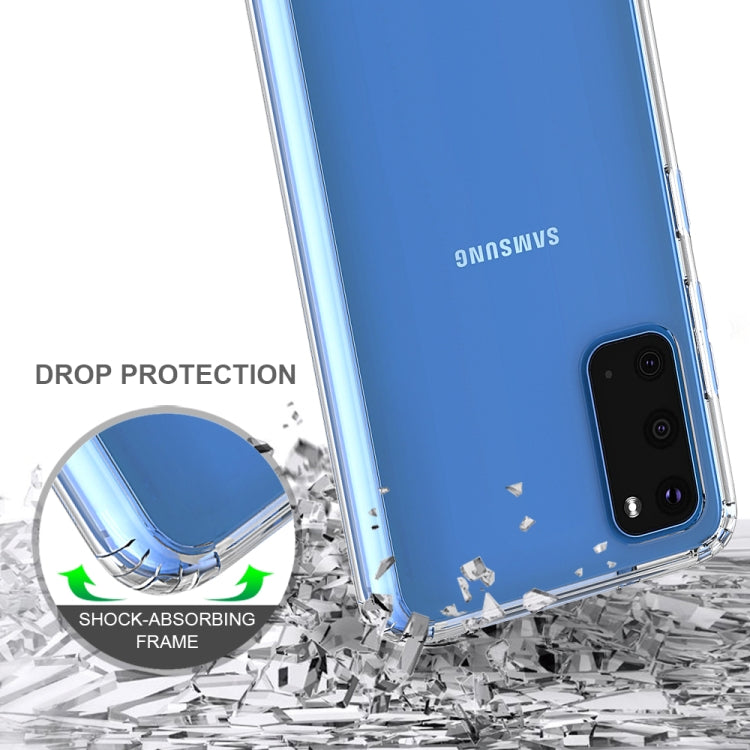 For Galaxy S20 Scratchproof TPU + Acrylic Protective Case