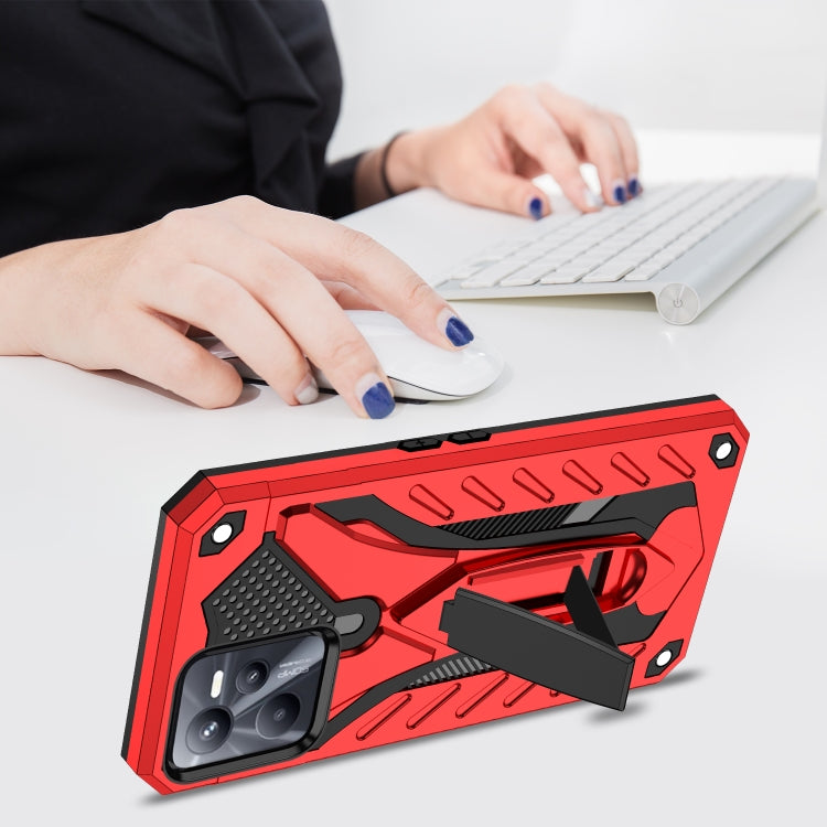 For OPPO Realme C35 Shockproof TPU + PC Phone Case