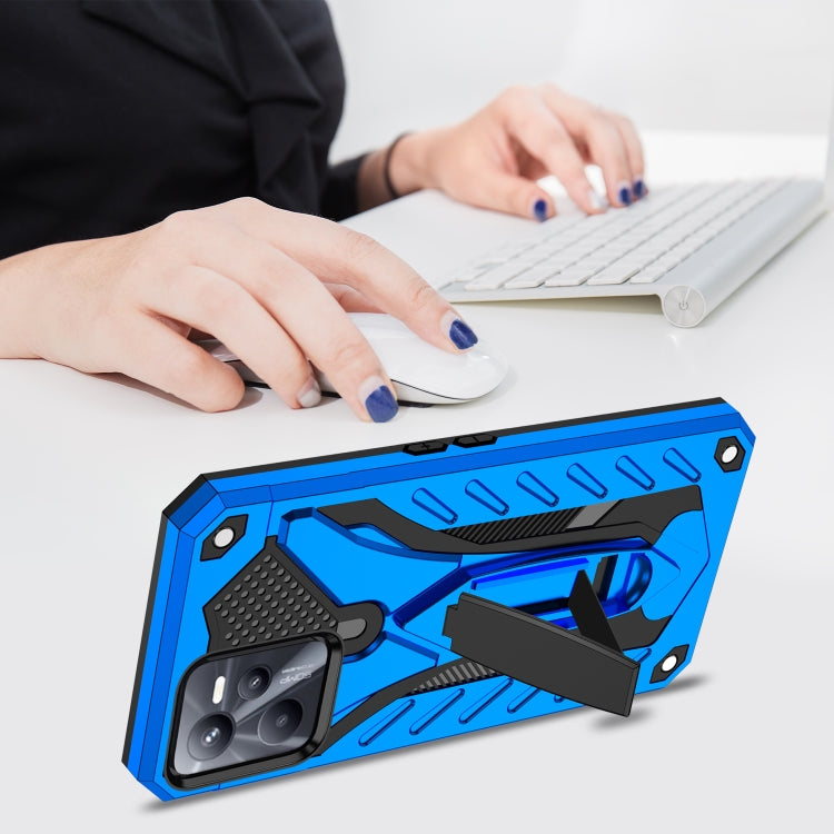 For OPPO Realme C35 Shockproof TPU + PC Phone Case