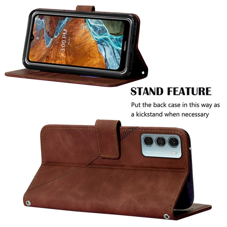 For Motorola Moto G200 5G/Edge S30 5G Crossbody 3D Embossed Flip Leather Phone Case
