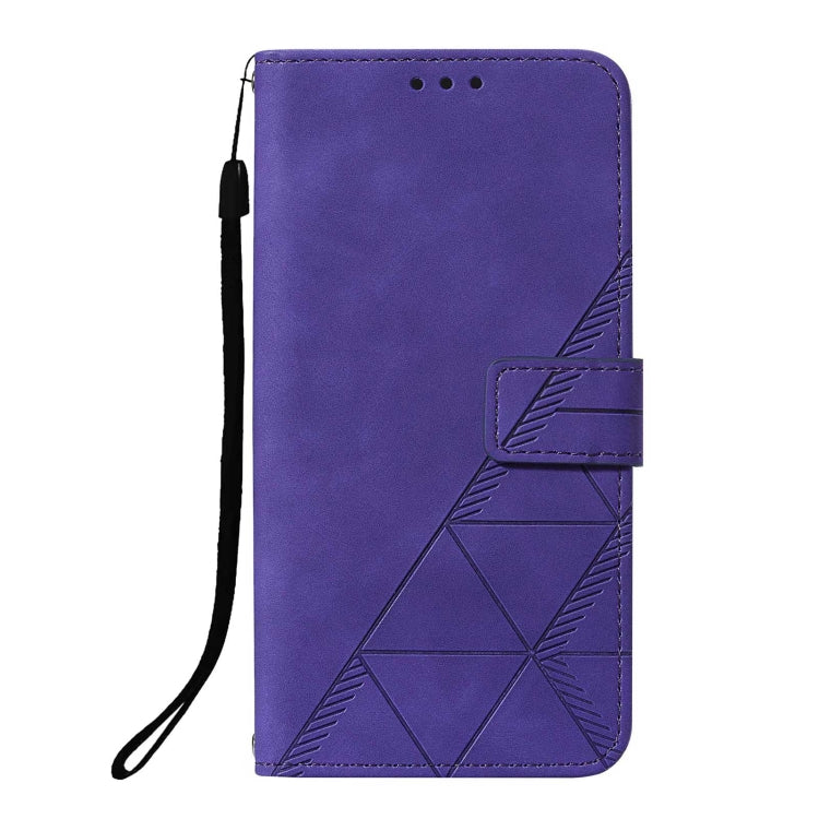 For Motorola Moto G9 Power Crossbody 3D Embossed Flip Leather Phone Case