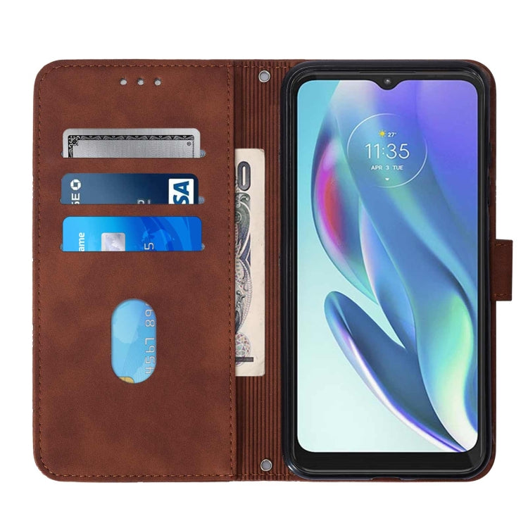 For Motorola Moto G50 5G Crossbody 3D Embossed Flip Leather Phone Case
