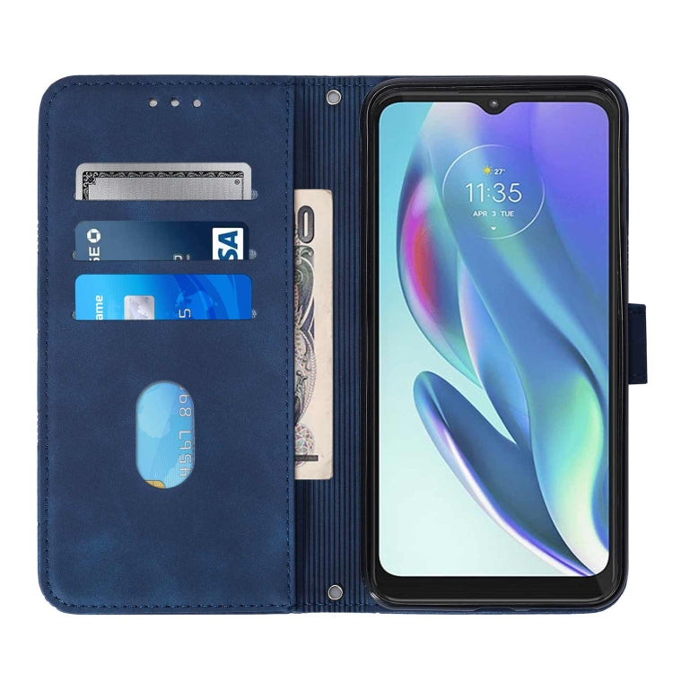 For Motorola Moto G50 5G Crossbody 3D Embossed Flip Leather Phone Case