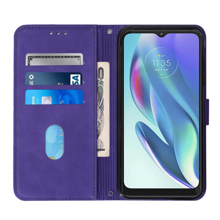 For Motorola Moto G50 5G Crossbody 3D Embossed Flip Leather Phone Case