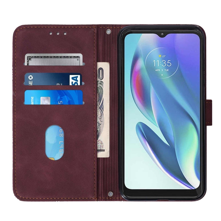For Motorola Moto G50 5G Crossbody 3D Embossed Flip Leather Phone Case