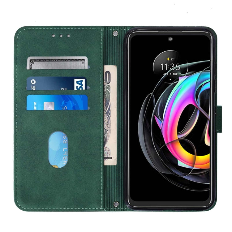 For Motorola Edge 20 Lite Crossbody 3D Embossed Flip Leather Phone Case