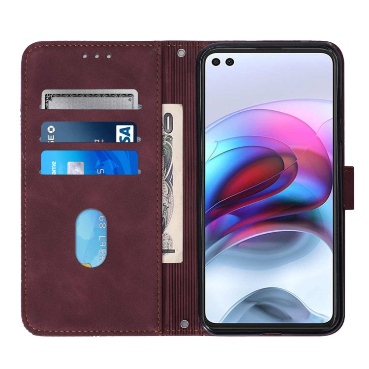 For Motorola Edge S / G100 Crossbody 3D Embossed Flip Leather Phone Case