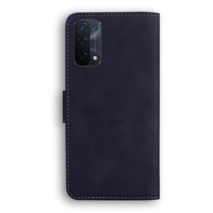 For OPPO A74 5G/A93 5G/A54 5G Skin Feel Pure Color Flip Leather Phone Case