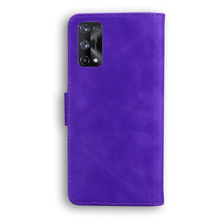 For OPPO Realme X7 Pro 5G Skin Feel Pure Color Flip Leather Phone Case